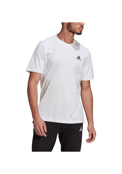 Adidas M Sl Sj T Erkek Günlük Tişört Gk9640 Beyaz