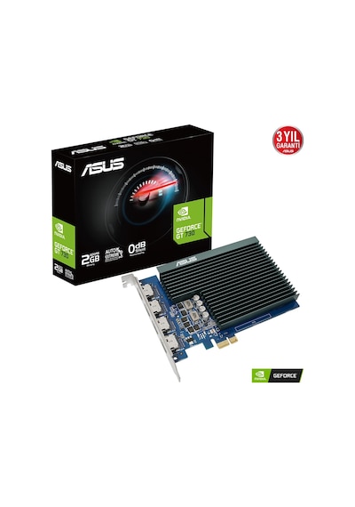 Asus Gt730-4h-sl-2gd5, 2gb, Gddr5, 64bit, 4xhdmı Ekran Kartı