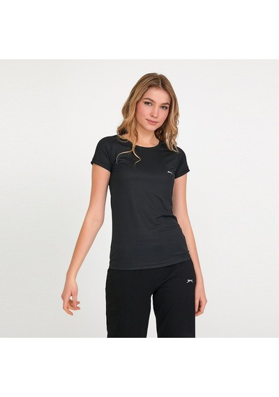 Slazenger Relax Kadın T-Shirt Siyah