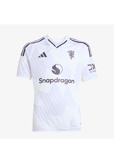 adidas Manchester United 25/26 Çocuk Beyaz Deplasman Forması Jp3030 Beyaz