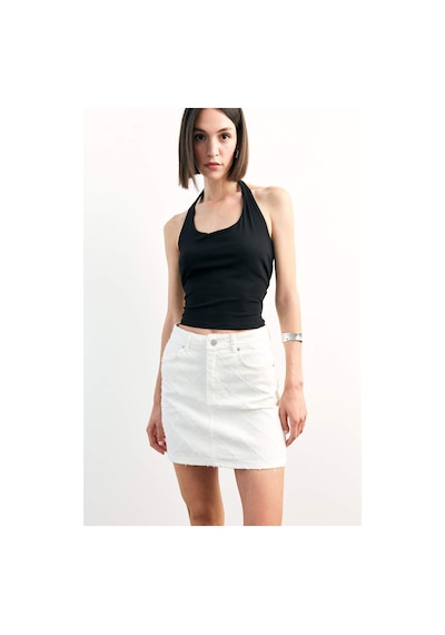 Defacto Jean Mini Etek F9558ax25smnm63 Mavi