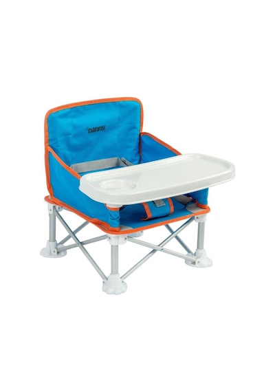 Deluxe Portatif Katlanabilir Mama Sandalyesi Mavi
