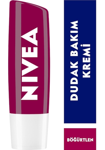 Nivea Lipstick Böğürtlen Dudak Bakım Kremi 2 x 4.8 G