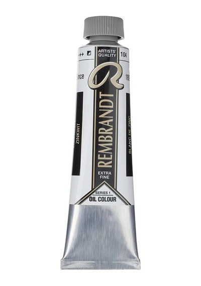 Rembrandt Yağlıboya - 40 ML - Zinc White - S1 - N.104