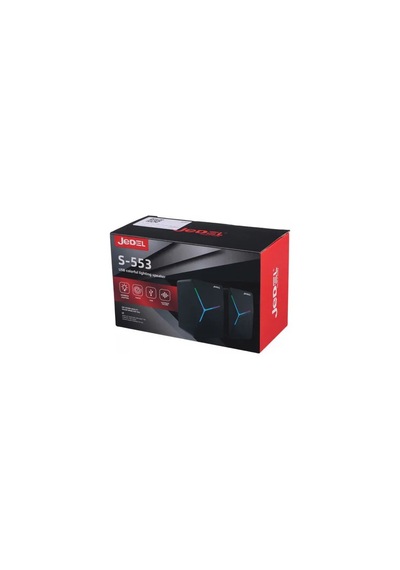 Jedel S-554 Pc Ses Sistemi 1+1 Usb 3.5mm Jack Rgb Ledli