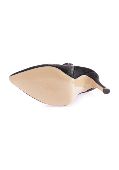 Dgn Pm221-k1034 Sivri Burun İnce Topuklu Kadin Bot PM221-K1034-1211-R13343 Siyah