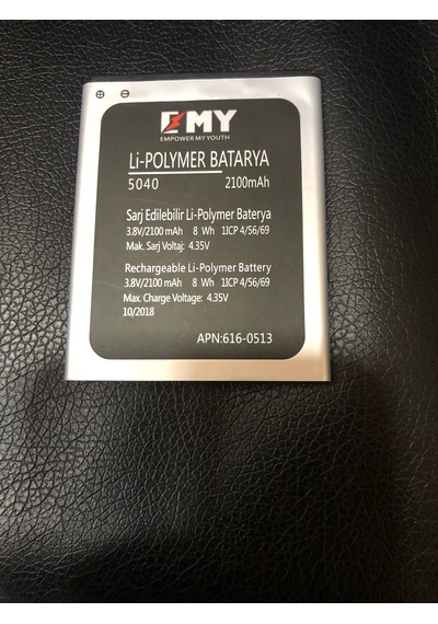 Vestel Uyumlu Venüs V3 5040 Batarya 2100 Mah