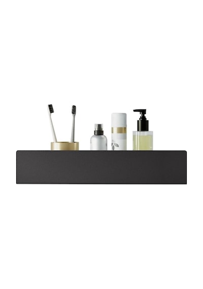 Dione Store Metal Banyo Rafı- Şampuanlık - Şampuan Düzenleyici Siyah