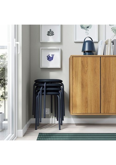 Ikea Gultarp Tabure, Koyu Mavi-remmarn Koyu Mavi