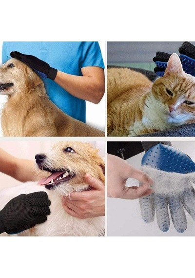 Kedi Tüy Toplama Kaşıma Eldiveni Kedi Köpek Tarama Aparatı Evcil Hayvan Tüy Toplama Eldiveni