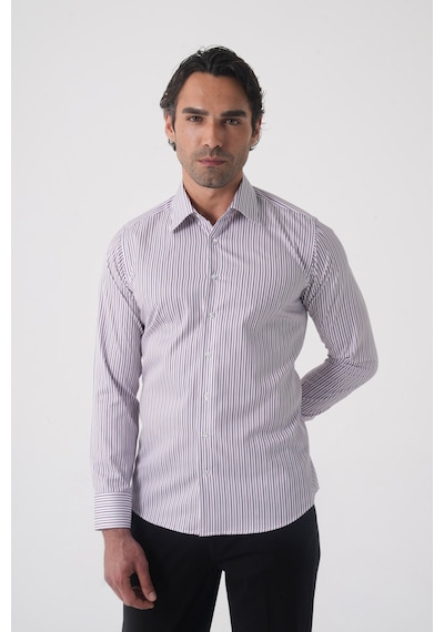 Bisse Regular Fit Uzun Kol Pamuk Erkek Bordo Gömlek Gmczg250031 D25 Bordo