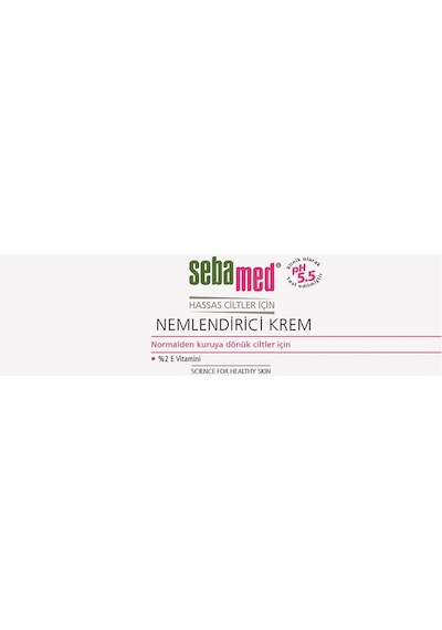 Sebamed %2 Vitamin E İçeren Yoğun Nemlendirici Cilt Bakım Kremi – Günlük Kullanım - 50 ML