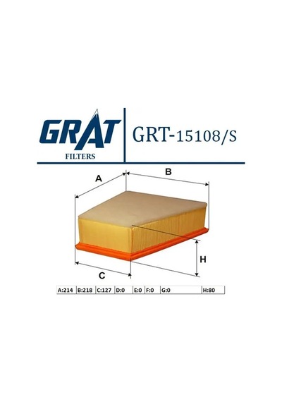 Grat 15108s Hava Filtresi 6q0129620b