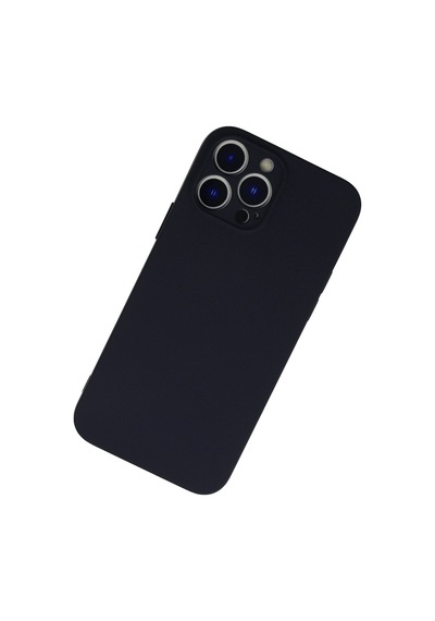 Newface - 712 - İphone 13 Pro Kılıf Nano İçi Kadife Silikon - - Csmo-tex - Koyu Gri