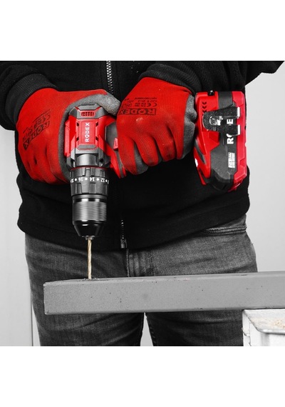Rodex Akülü Darbeli Matkap 2x 2.0a 21 V Akü Rdx-3404