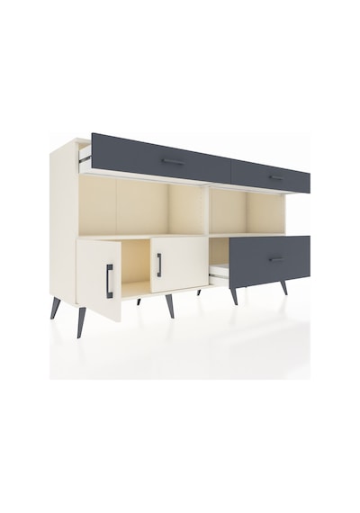 Hyperion Konsol 2 Raflı 3 Çekmeceli 2 Kapaklı 176x44x99 Aytaşı-ay Aytaşı-aytaşı/antrasit Hyperion Konsol 2 Raflı 3 Çekmeceli 2 Kapaklı 176x44x99 Aytaşı-ay Aytaşı-aytaşı/antrasit