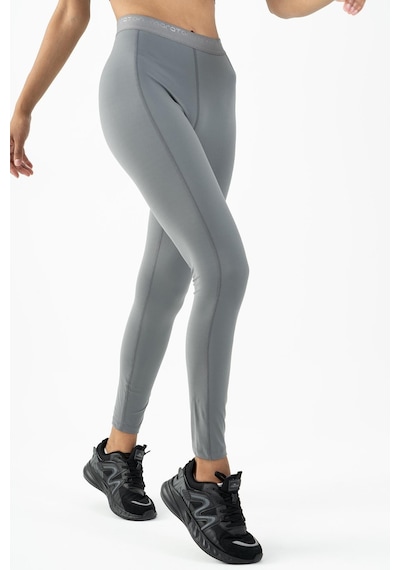 Maraton Active Slimfit Kadın Fitness Açık Antrasit Tayt 22259-açık Antrasit Açık Antrasit