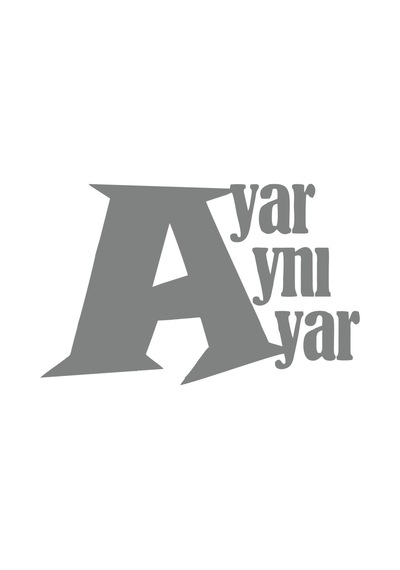 Ayar Aynı Ayar Araba Sticker 17x17 Cm Gri