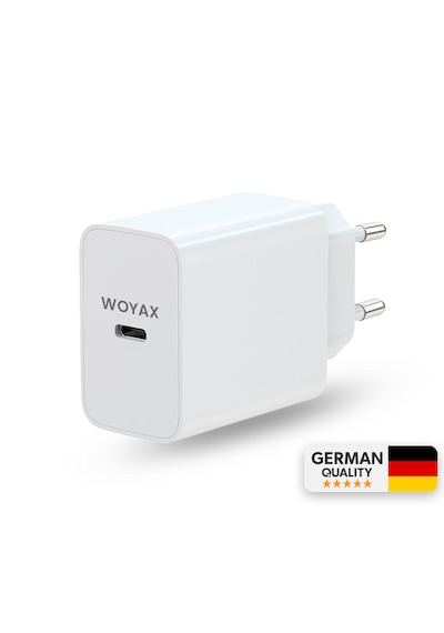 Woyax Pd Hızlı Şarj Adaptörü 45w Android / Apple Uyumlu iPhone / Tablet ' Beyaz