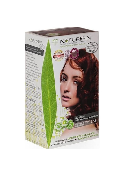 Naturigin Organik Içerikli Saç Boyası 7.55 Orta Alev Kızılı (377698608)
