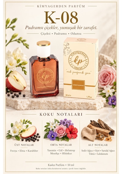 KP K-08 Kadın Parfüm EDP 50 ML