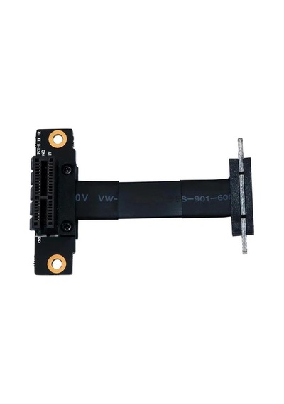5086 Pcı-e Express 1x Dişi Erkek Riser Yükseltici Uzatma Kablosu 10cm