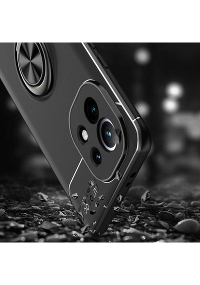 Xiaomi Mi 11 Kılıf Yüzüklü Magnetli Ravel Case