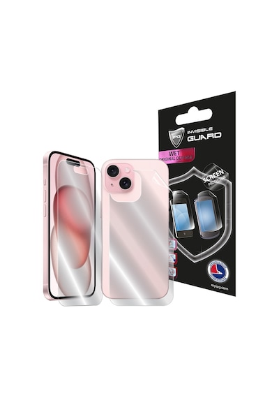 Apple iPhone 15 Uyumlu İçin Ipg Hydrogel Tam Kaplama