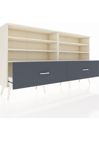 Arges Konsol 6 Raflı 2 Çekmeceli 176x30x99 Aytaşı-aytaşı/antrasi Aytaşı-aytaşı/antrasit Arges Konsol 6 Raflı 2 Çekmeceli 176x30x99 Aytaşı-aytaşı/antrasi Aytaşı-aytaşı/antrasit