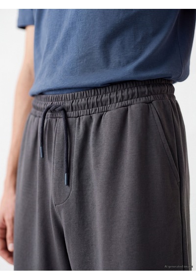 Lc Waikiki Lc Waıkıkı Gri Standart Kalıp Erkek Pijama Alt Şort
