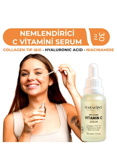 Harmony Cosmetics Anti-Aging Vitamin C Serum 30 ML