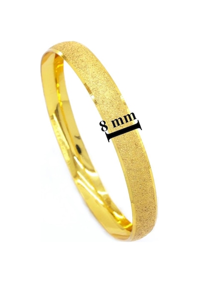 Altın Kaplama Simli Bilezik 0.8 Cm Blz-3049 Altın