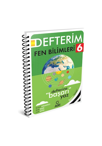 Arı Yayıncılık 6 Sınıf Fen Bilimleri Defteri Fenito Güncel