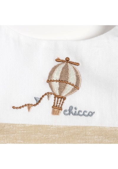 Chicco Bebek Nakışlı Mama Önlüğü 09101473000000 000033 Beyaz