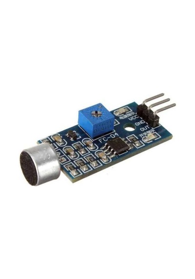 Ses Sensörü Gürültü-ses Algılama Modülü Tek Dijital Çıkış Arduino Rodevino