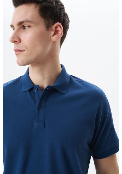 AR-MA Arma Erkek Regular Fit % 100 Pamuk Pike Polo Yaka Tişört Y29374355202 İndigo