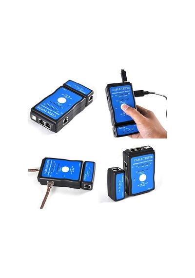 Akıllı Algılama Aracı İle Rj45 Ethernet Kablo Test Cihazı