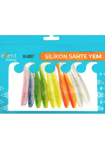 Exent 10 Adet Sahte Silikon Yem