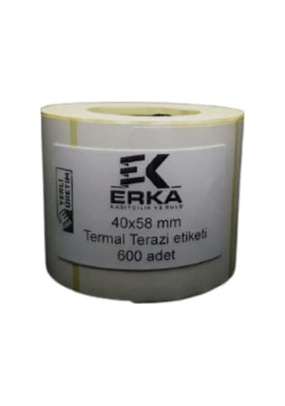 40x58 Terazi Etiketi 600'lü 5 Li Paket Diğer