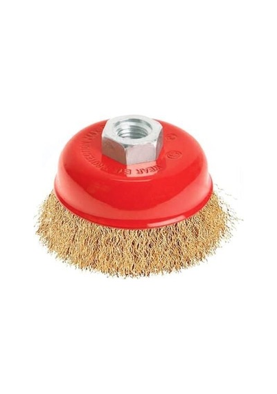 Bay-tec Saçaklı Çanak Tel Fırça 65 Mm Mk1100