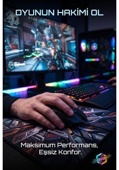 Gaming Mouse Ergonomik Başparmak Destekli Kablolu Profosyonel Oyuncu Mouse Ayarlı 7200 Dpı Rb103