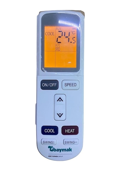 Baymak İle Uyumlu Model Ykr-l /201e İnveter Klima Kumandası