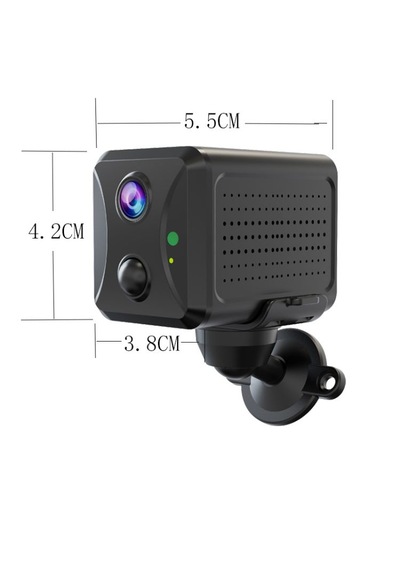 Şarjlı Mini Güvenlik Kamerası 1080p Full Hd Ip Kamera Uzaktan İzleme Uzun Süreli Kullanım