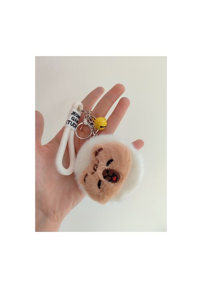 Peluş Çift Taraflı Şık Ayna Ekru Ekru