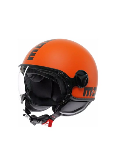 Momo Kask/ Fgtr Classıc Mat Orange/black Çok Renkli