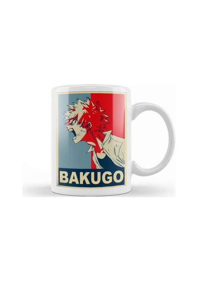 Bakugo My Hero Academia Kupa Bardak Porselen Karışık