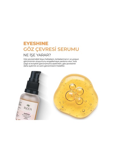 Tr Eyeshine Göz Çevresi Serumu 30 Ml Torbalanma Ve Koyu Halka Karşıtı, C Vitamini, Glutatyon Ve Hyaluronik Asit
