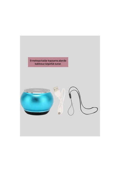Mini Bluetooth Speaker Uzun Pil Ömrü, Şık Ve Hafif Tasarım Yeni Nesil Çok Renkli