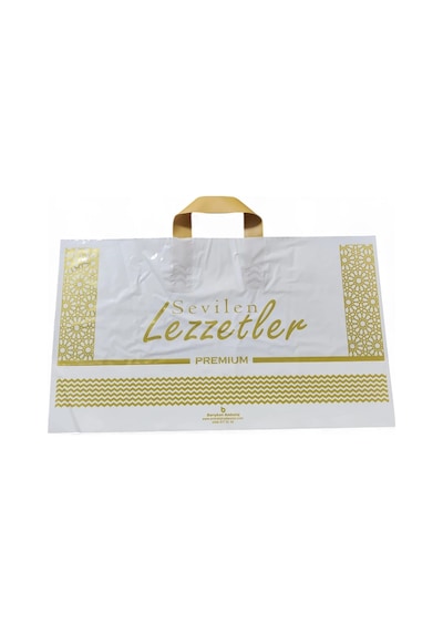 Tatlı Poşeti Kulplu 500 Gr 40x22 Cm - 50 Adet