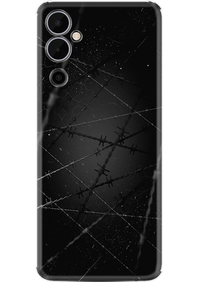 Tecno Pova Neo 2 Kılıf Silikon Desen Özel Seri Dikenli Tel 1779